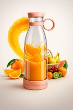 Mixeur Portable Smoothie Pro. Compact, Léger et Facile à Nettoyer.